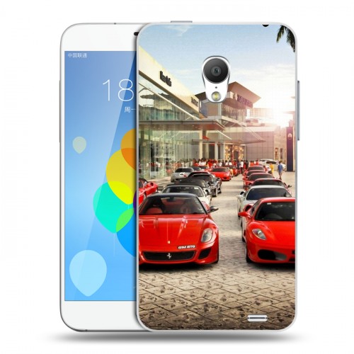 Дизайнерский силиконовый чехол для  Meizu MX3 Ferrari