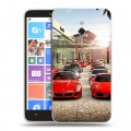 Дизайнерский пластиковый чехол для Nokia Lumia 1320 Ferrari