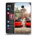 Дизайнерский пластиковый чехол для Nokia X Ferrari