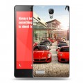 Дизайнерский силиконовый чехол для Xiaomi RedMi Note Ferrari