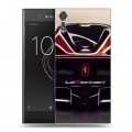 Дизайнерский пластиковый чехол для Sony Xperia XZs Ferrari