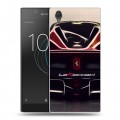 Дизайнерский пластиковый чехол для Sony Xperia L1 Ferrari