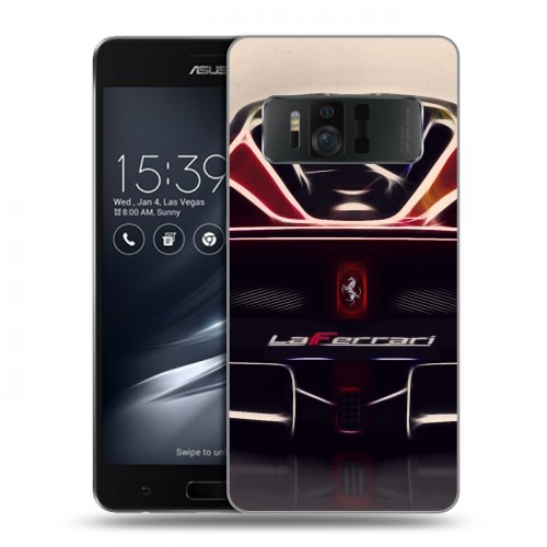 Дизайнерский силиконовый чехол для ASUS ZenFone AR Ferrari