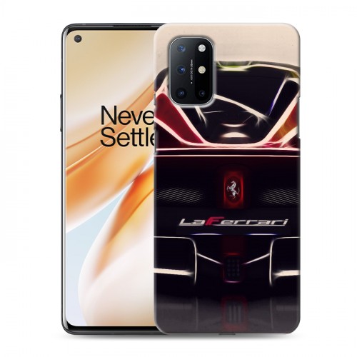 Дизайнерский пластиковый чехол для OnePlus 8T Ferrari