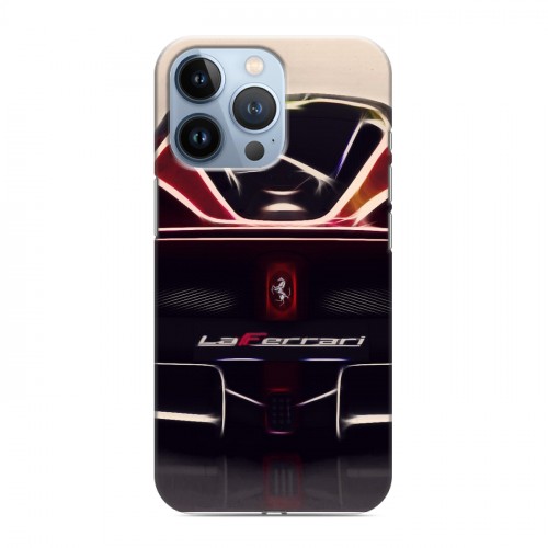 Дизайнерский силиконовый чехол для Iphone 13 Pro Ferrari