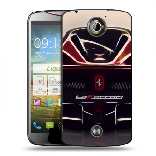 Дизайнерский пластиковый чехол для Acer Liquid S2 Ferrari