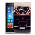 Дизайнерский пластиковый чехол для Microsoft Lumia 435 Ferrari