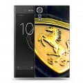 Дизайнерский пластиковый чехол для Sony Xperia XZs Ferrari