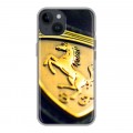 Дизайнерский пластиковый чехол для Iphone 14 Ferrari