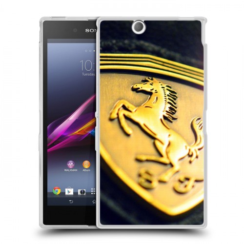 Дизайнерский пластиковый чехол для Sony Xperia Z Ultra  Ferrari