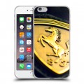 Дизайнерский силиконовый чехол для Iphone 6 Plus/6s Plus Ferrari