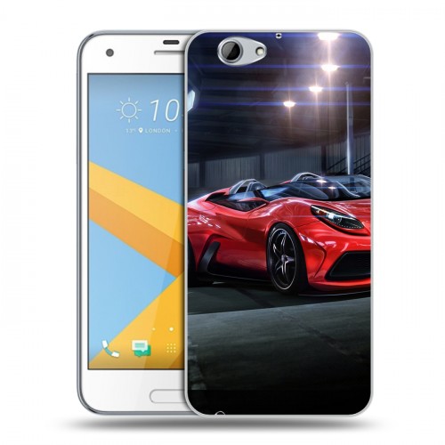 Дизайнерский силиконовый чехол для HTC One A9S Ferrari