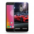 Дизайнерский силиконовый чехол для Lenovo K6 Ferrari