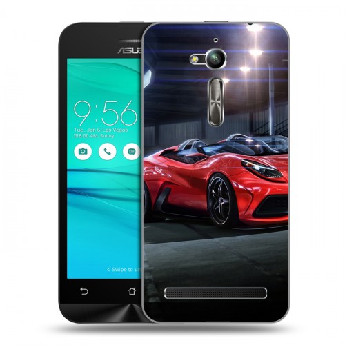 Дизайнерский пластиковый чехол для ASUS ZenFone Go ZB500KL Ferrari