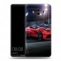 Дизайнерский пластиковый чехол для Huawei Mate 10 Ferrari