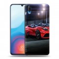 Дизайнерский пластиковый чехол для Vivo V11 Ferrari