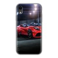 Дизайнерский пластиковый чехол для Iphone Xr Ferrari