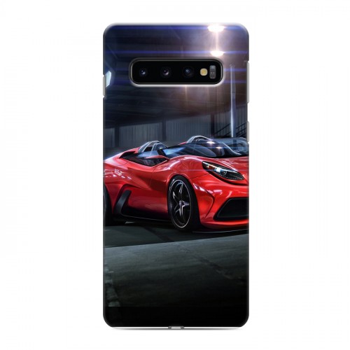 Дизайнерский силиконовый чехол для Samsung Galaxy S10 Ferrari