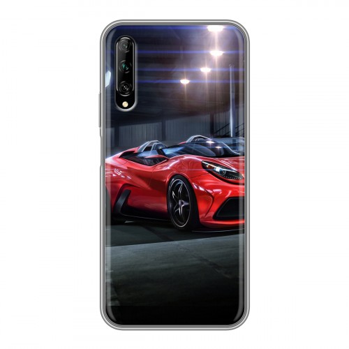 Дизайнерский силиконовый чехол для Huawei Y9s Ferrari