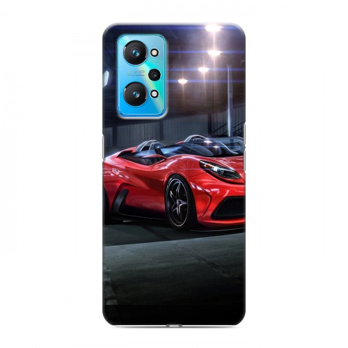 Дизайнерский силиконовый чехол для Realme GT Neo 2 Ferrari