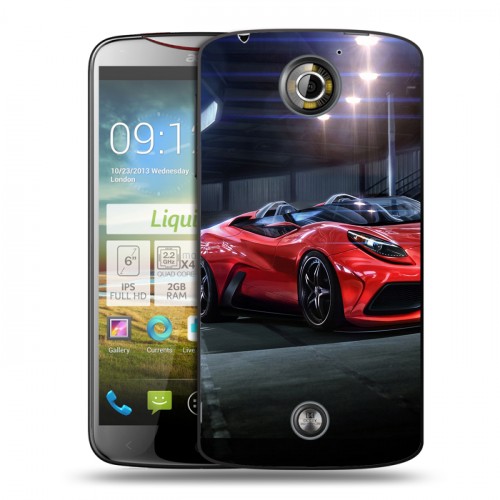 Дизайнерский пластиковый чехол для Acer Liquid S2 Ferrari