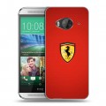 Дизайнерский силиконовый чехол для HTC One ME Ferrari