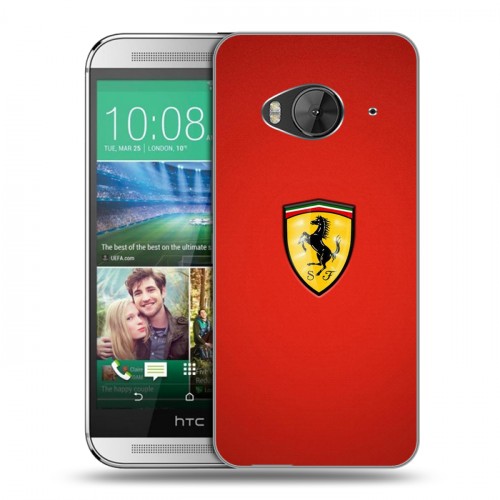 Дизайнерский силиконовый чехол для HTC One ME Ferrari