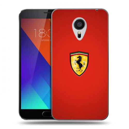 Дизайнерский пластиковый чехол для Meizu MX5 Ferrari