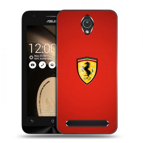 Дизайнерский силиконовый чехол для ASUS Zenfone Go Ferrari