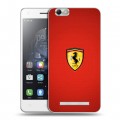 Дизайнерский силиконовый чехол для Lenovo Vibe C Ferrari