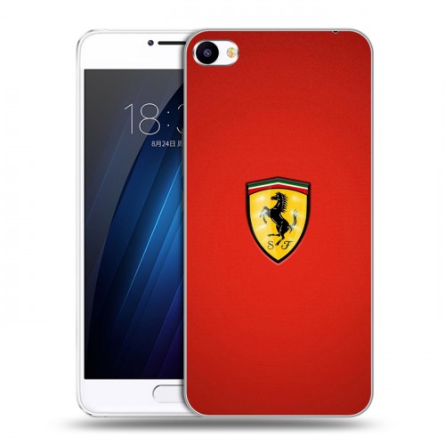 Дизайнерский пластиковый чехол для Meizu U20 Ferrari