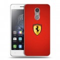 Дизайнерский пластиковый чехол для Lenovo K6 Note Ferrari