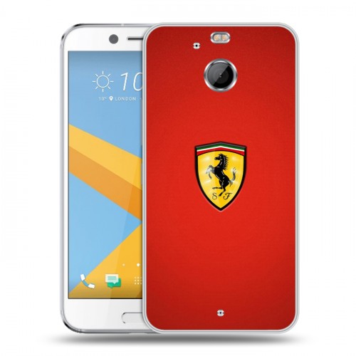 Дизайнерский пластиковый чехол для HTC 10 evo Ferrari