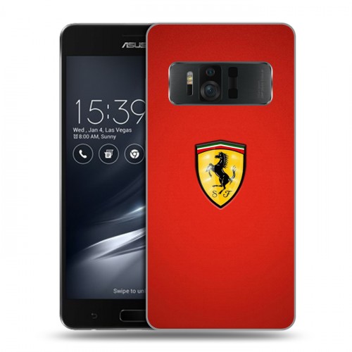 Дизайнерский силиконовый чехол для ASUS ZenFone AR Ferrari