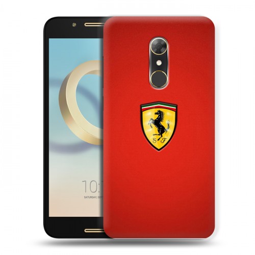 Дизайнерский силиконовый чехол для Alcatel A7 Ferrari