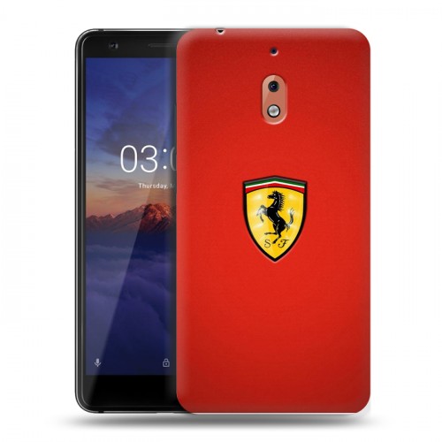 Дизайнерский силиконовый чехол для Nokia 2.1 Ferrari