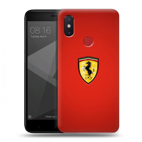 Дизайнерский силиконовый чехол для Xiaomi Mi8 SE Ferrari