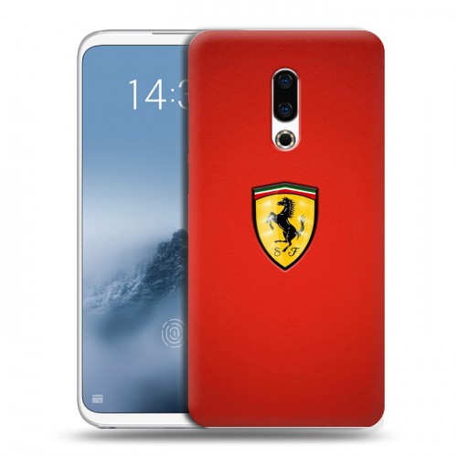 Дизайнерский силиконовый чехол для Meizu 16th Plus Ferrari