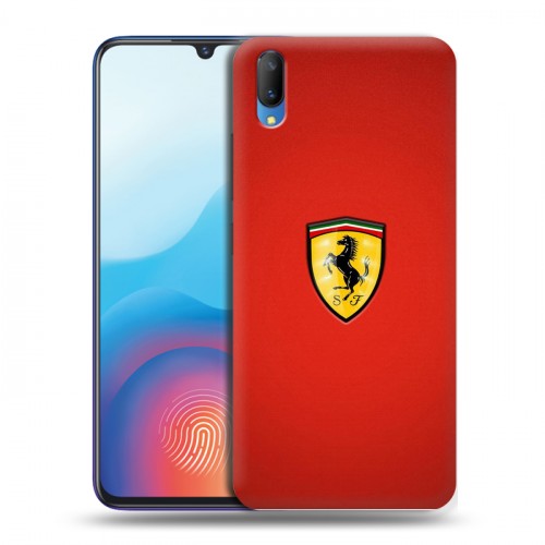 Дизайнерский пластиковый чехол для Vivo V11 Ferrari