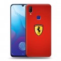 Дизайнерский пластиковый чехол для Vivo V11i Ferrari