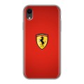 Дизайнерский пластиковый чехол для Iphone Xr Ferrari