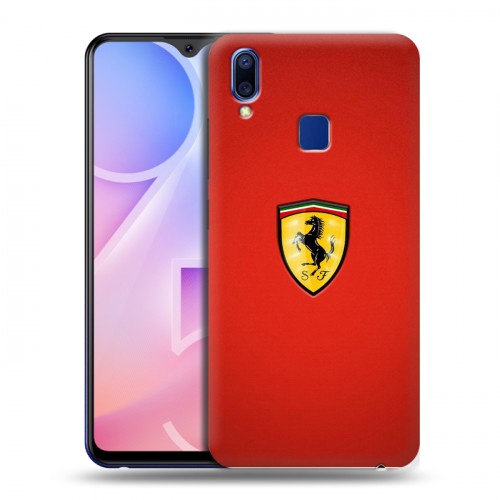 Дизайнерский пластиковый чехол для Vivo Y95 Ferrari