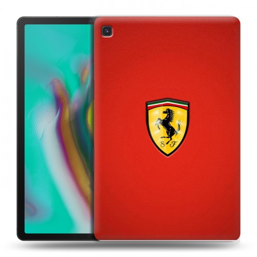 Дизайнерский силиконовый чехол для Samsung Galaxy Tab S5e Ferrari
