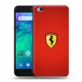 Дизайнерский пластиковый чехол для Xiaomi RedMi Go Ferrari