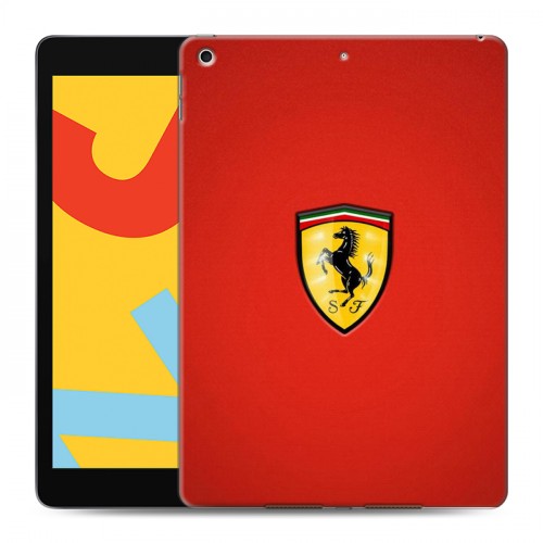 Дизайнерский силиконовый чехол для Ipad 10.2 (2019) Ferrari