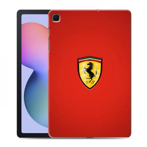 Дизайнерский силиконовый чехол для Samsung Galaxy Tab S6 Lite Ferrari