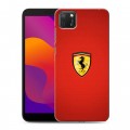 Дизайнерский силиконовый чехол для Huawei Honor 9S Ferrari