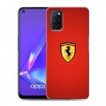 Дизайнерский пластиковый чехол для OPPO A52 Ferrari