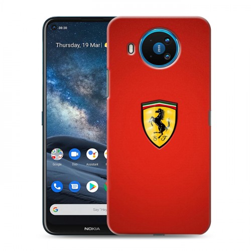 Дизайнерский силиконовый чехол для Nokia 8.3 Ferrari