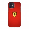 Дизайнерский силиконовый чехол для Iphone 12 Ferrari